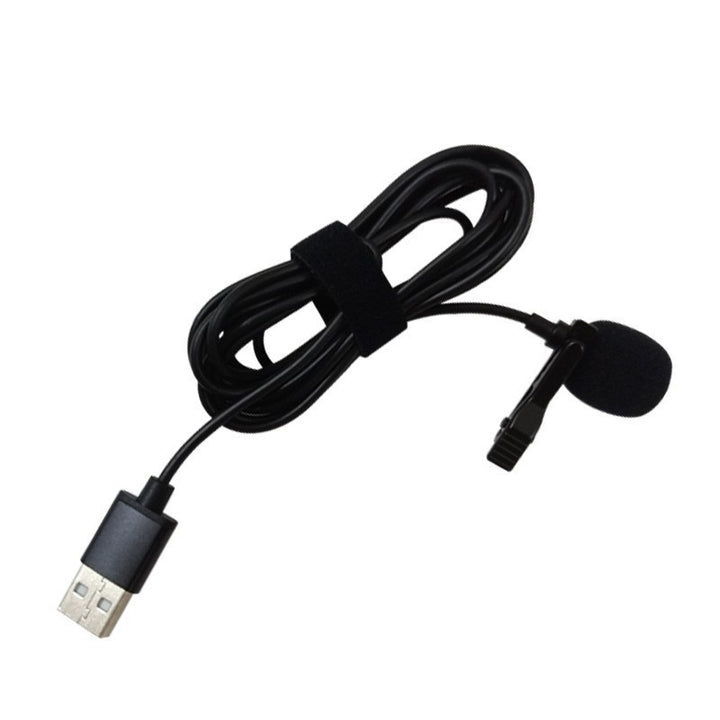Lavalier microphone with flexible clip Bowlift