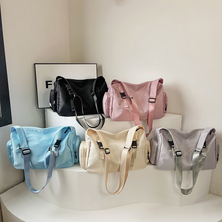 Practical Shoulder Bag With Ergonomic Carrying Handles Bowlift