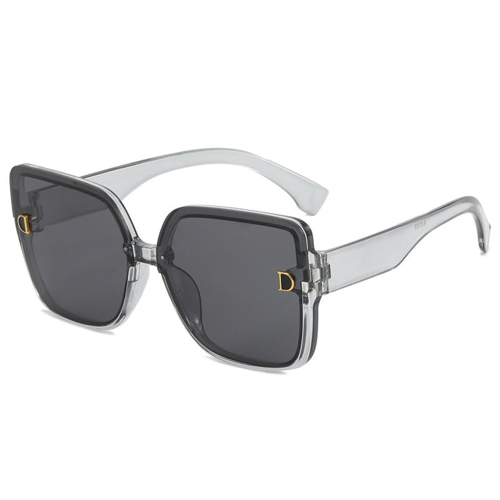 Women's trendy square sunglasses in minimalist design Bowlift
