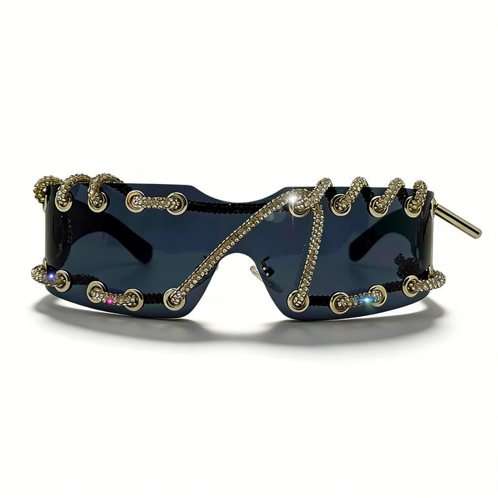 Women's sunglasses with unique lacing design Bowlift