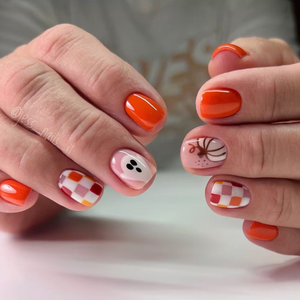 Festive Playful Press-On Nail Set Bowlift