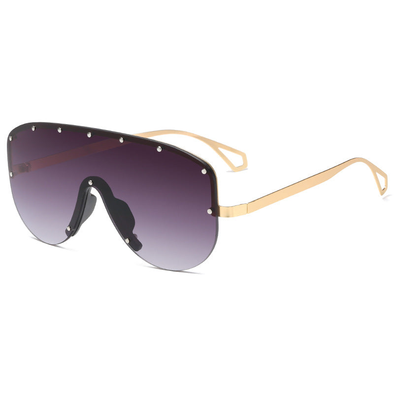 Women's Oversized Sunglasses with Modern Frame Bowlift