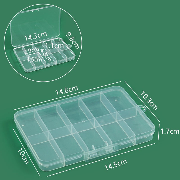 Multi-Compartment Craft Supply Box Bowlift
