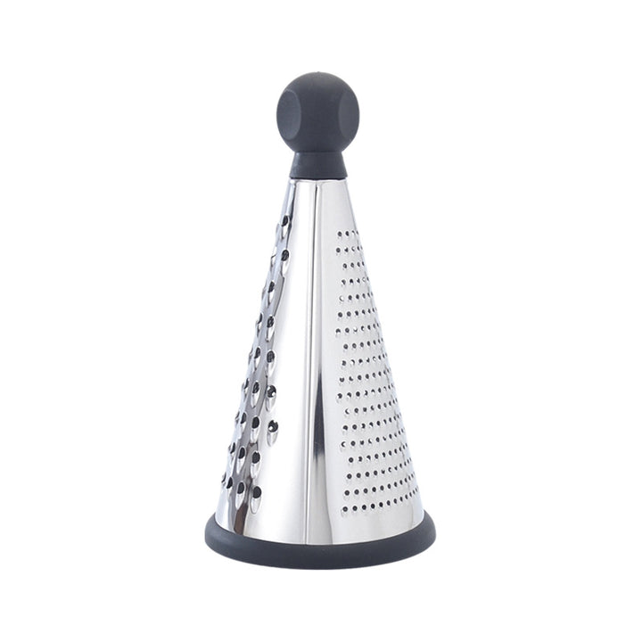 Ergonomic stainless steel kitchen grater with non-slip handle Bowlift