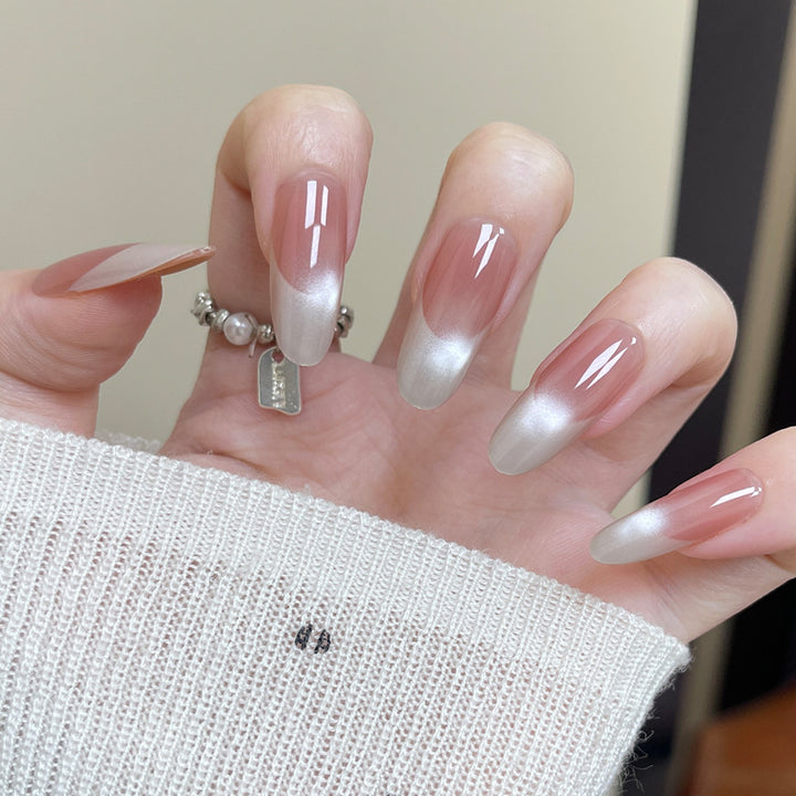 Premium Artistic Long Stiletto Nail Tips with Intricate Embellishments Bowlift