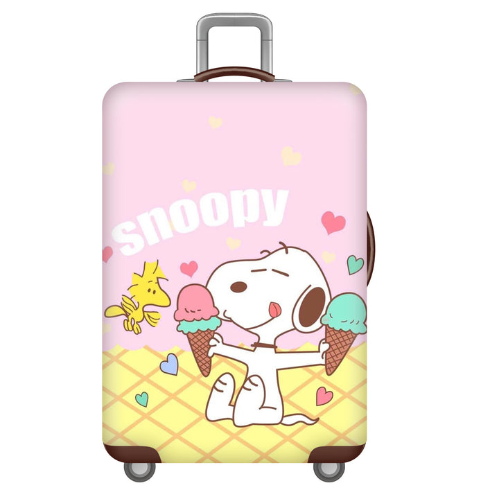 Women's hard-shell suitcase with cute Snoopy design Bowlift
