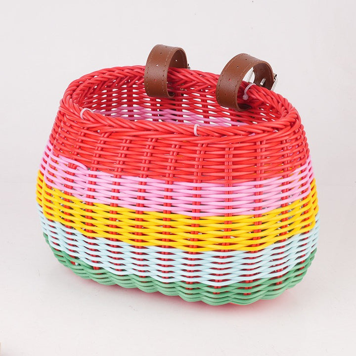 Handwoven Bicycle Storage Basket Bowlift