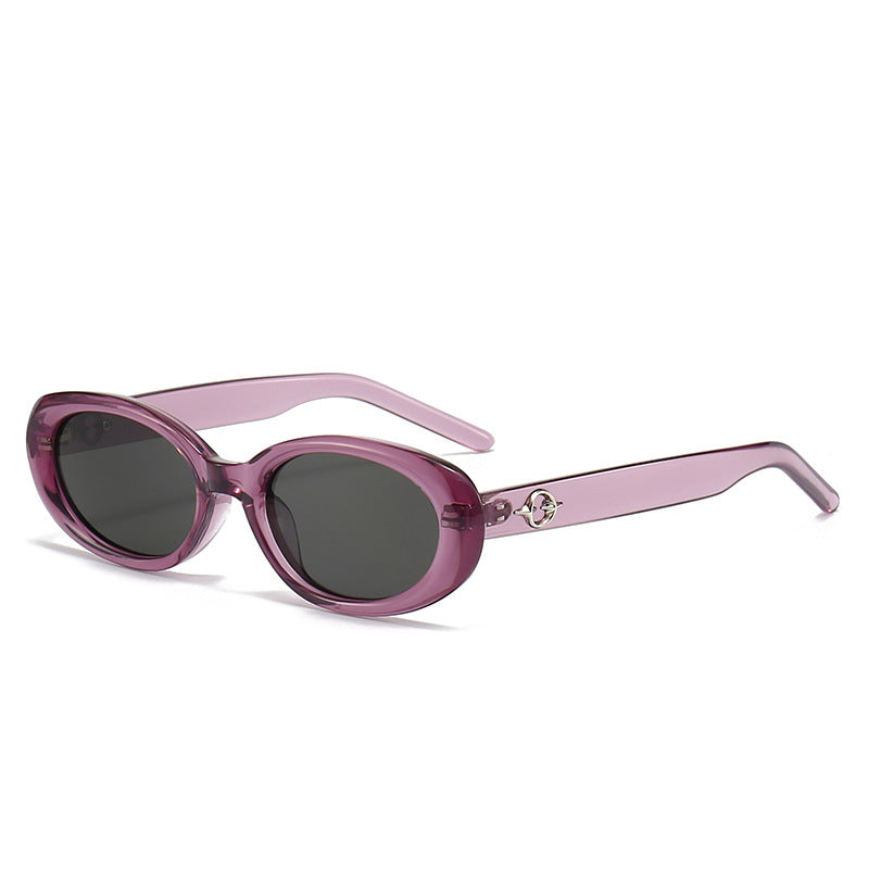 Stylish Sleek Oval Sunglasses Bowlift