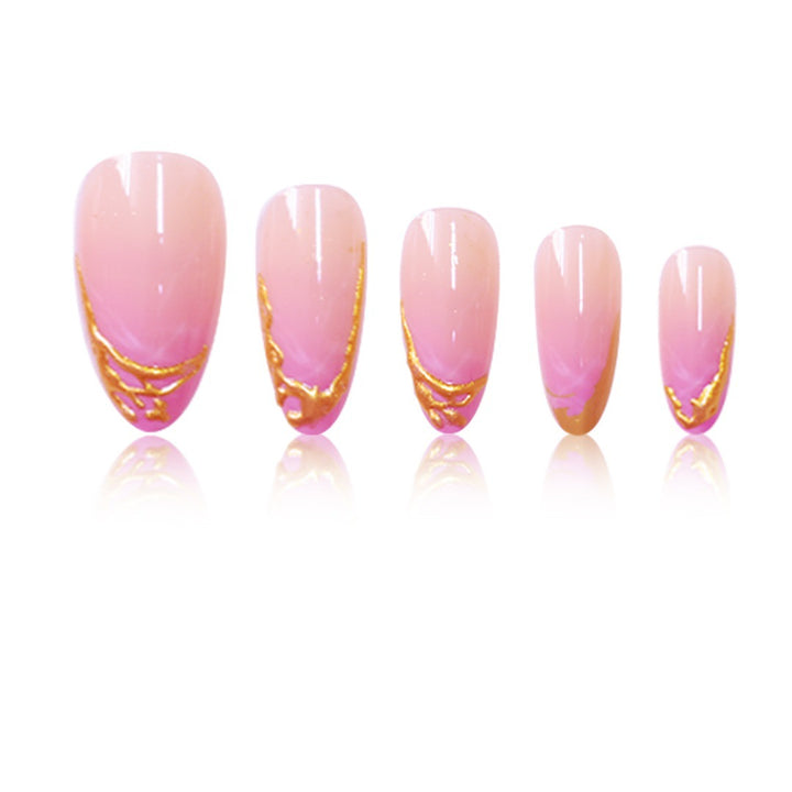 Artistic Stiletto Press-On Nail Set Bowlift
