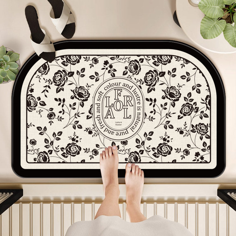 Plush Bath Mat Bowlift