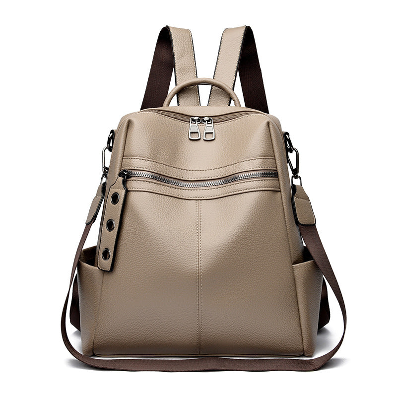 Multifunctional Vintage-Inspired Backpack Bowlift