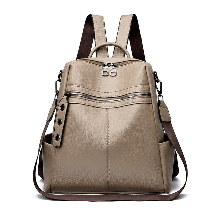 Multifunctional Vintage-Inspired Backpack Bowlift