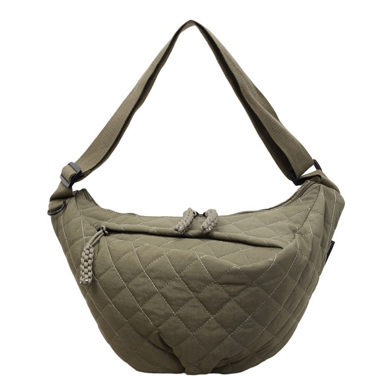 Stylish Quilted Sling Bag Bowlift