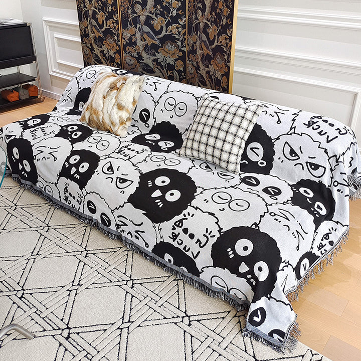 Artistic Graphic Sofa Throw Blanket