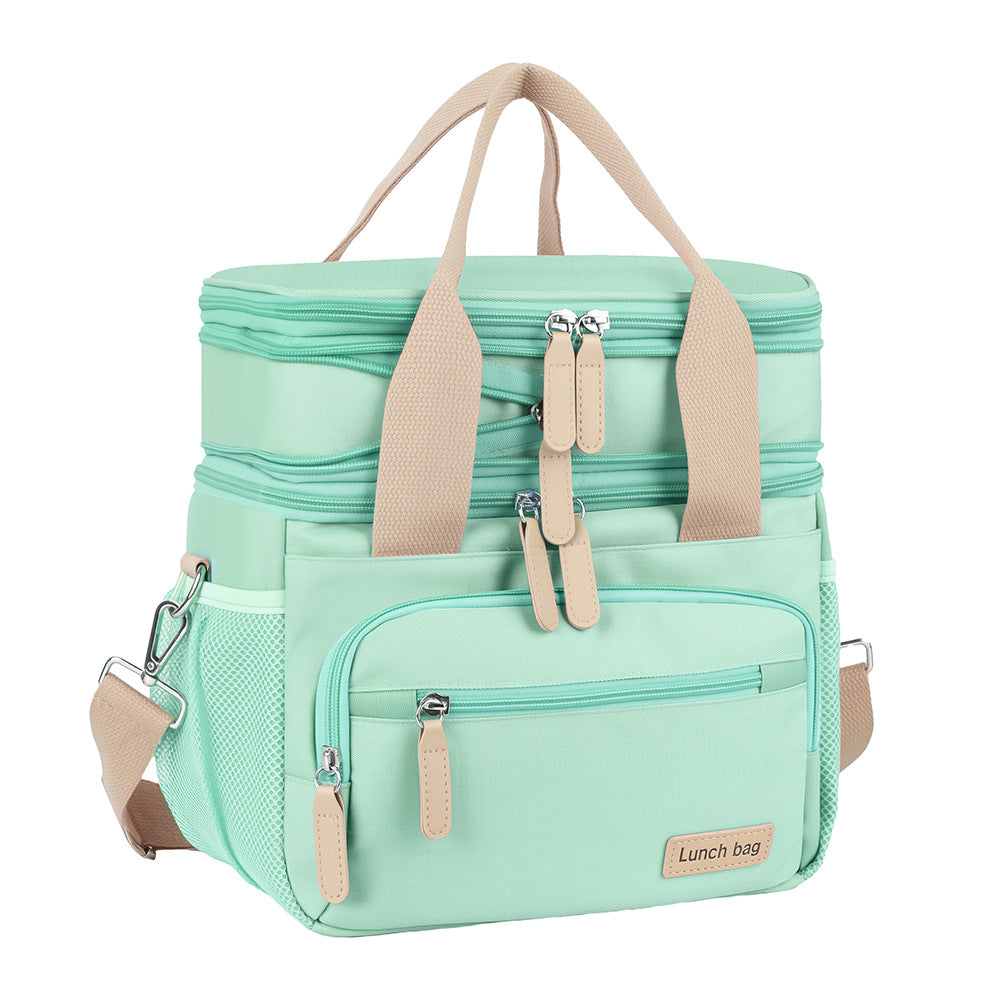 Insulated Multi-Compartment Food Storage Carrier