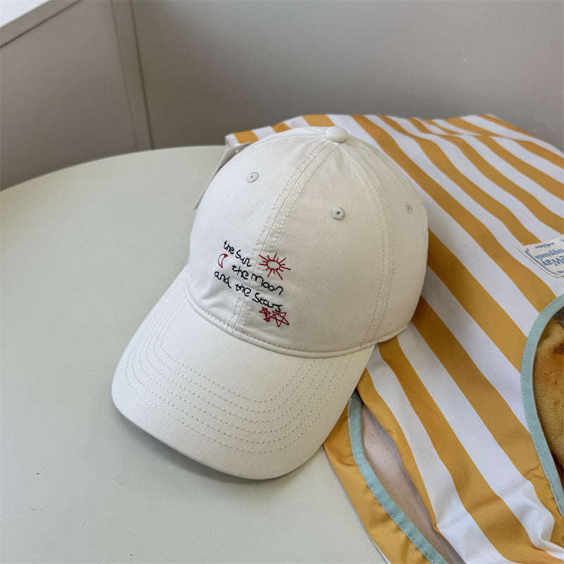 Women's Casual Embroidered Dad Cap Bowlift