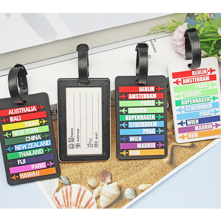 Unisex Travel Luggage Tag Bowlift