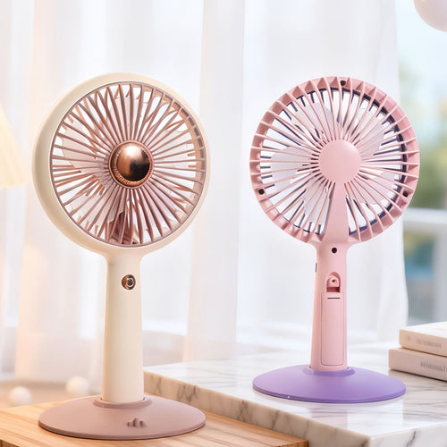 Women Portable Table Fan with USB Charging Option Bowlift