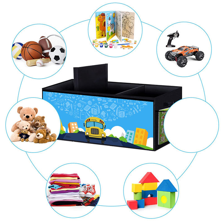 Robust storage chest with removable lid and carrying handles Bowlift