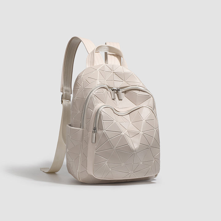 Geometric Patterned Backpack
