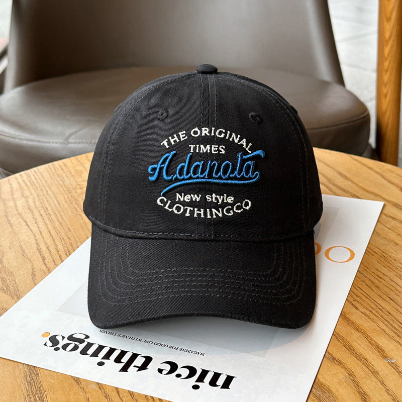 Women's Embroidered Casual Sun Cap Bowlift