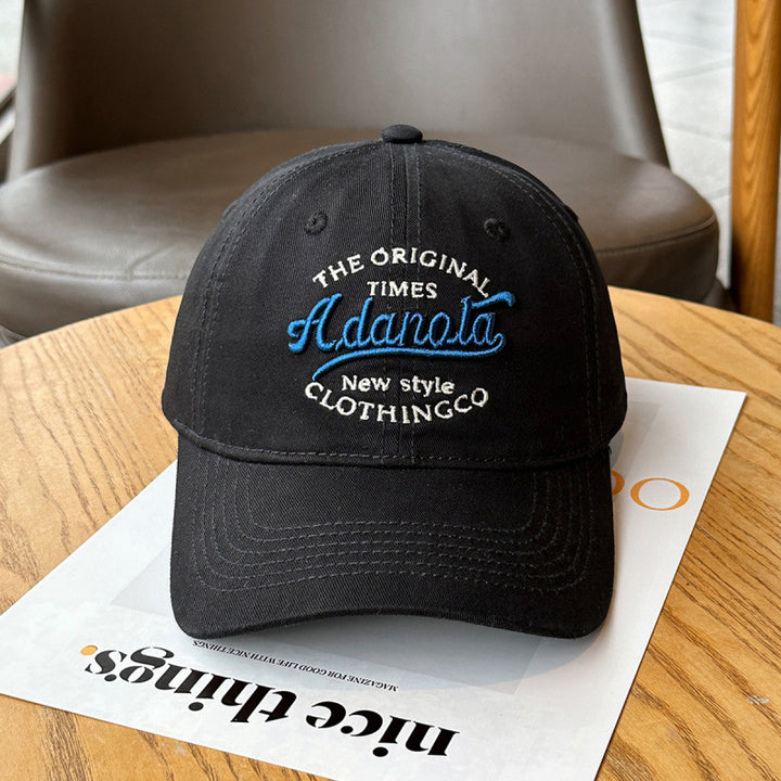 Women's Embroidered Casual Sun Cap Bowlift