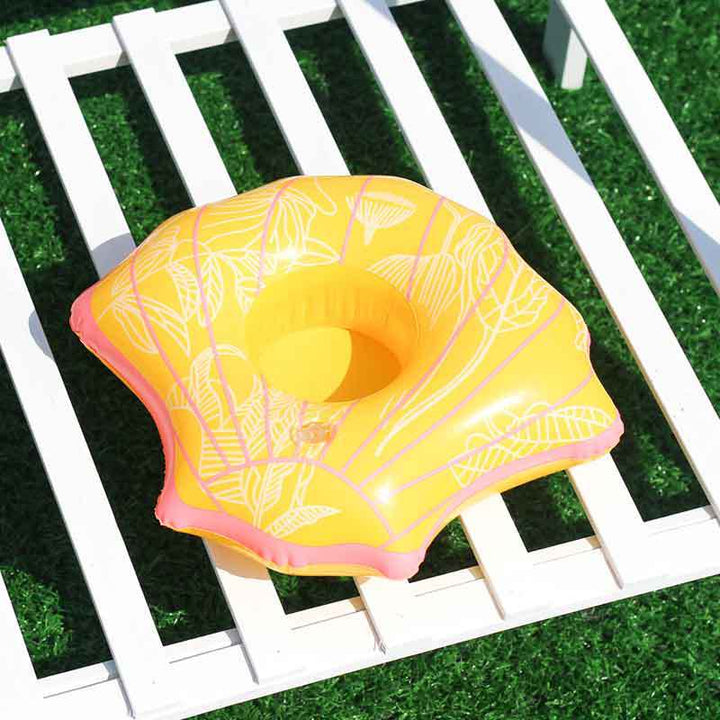 Ladies Inflatable Swimming Ring with Floral Design Bowlift