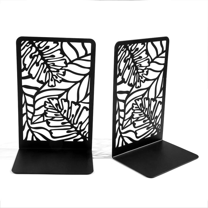 Decorative Leaf Design Bookends