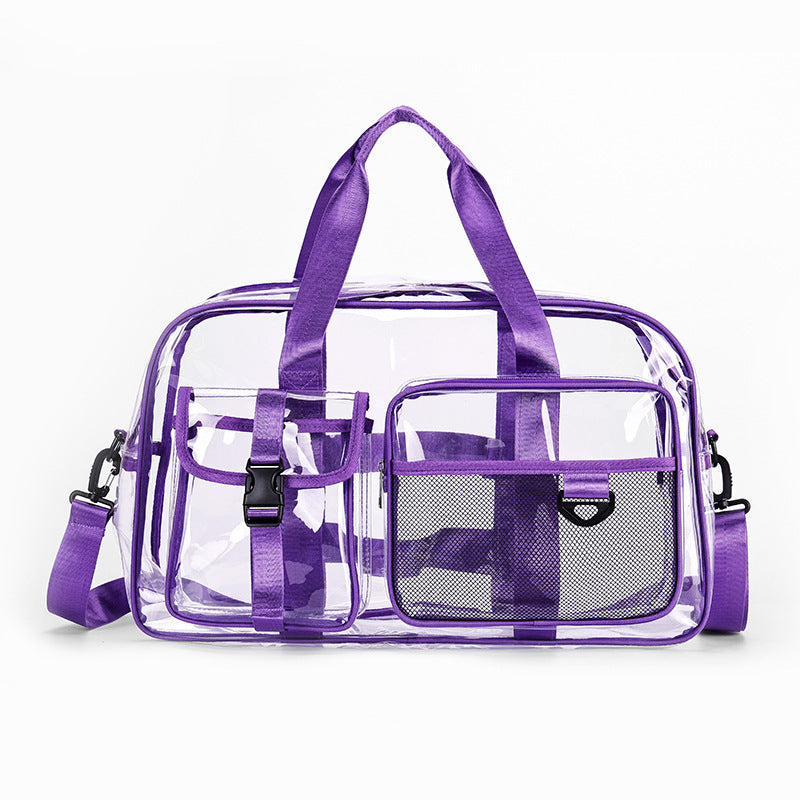 Transparent sports bag with multifunctional compartments Bowlift