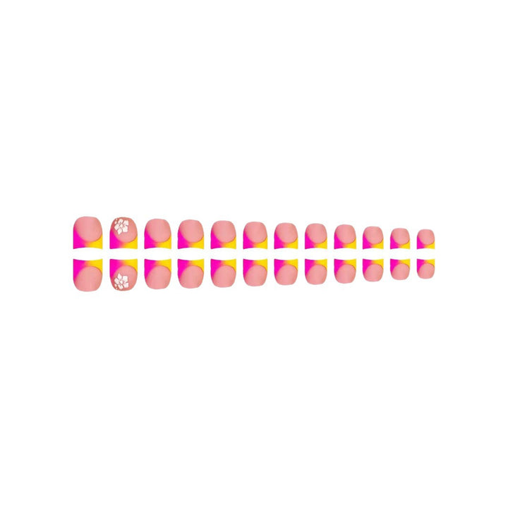 Trendy Flame Design Acrylic Nail Enhancements Bowlift