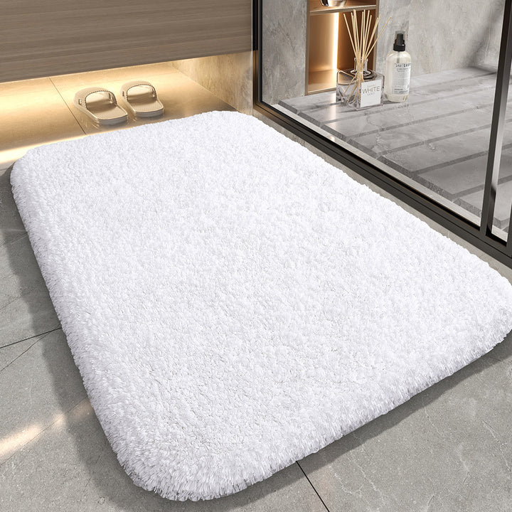 Plush Bathroom Shower Mat Bowlift