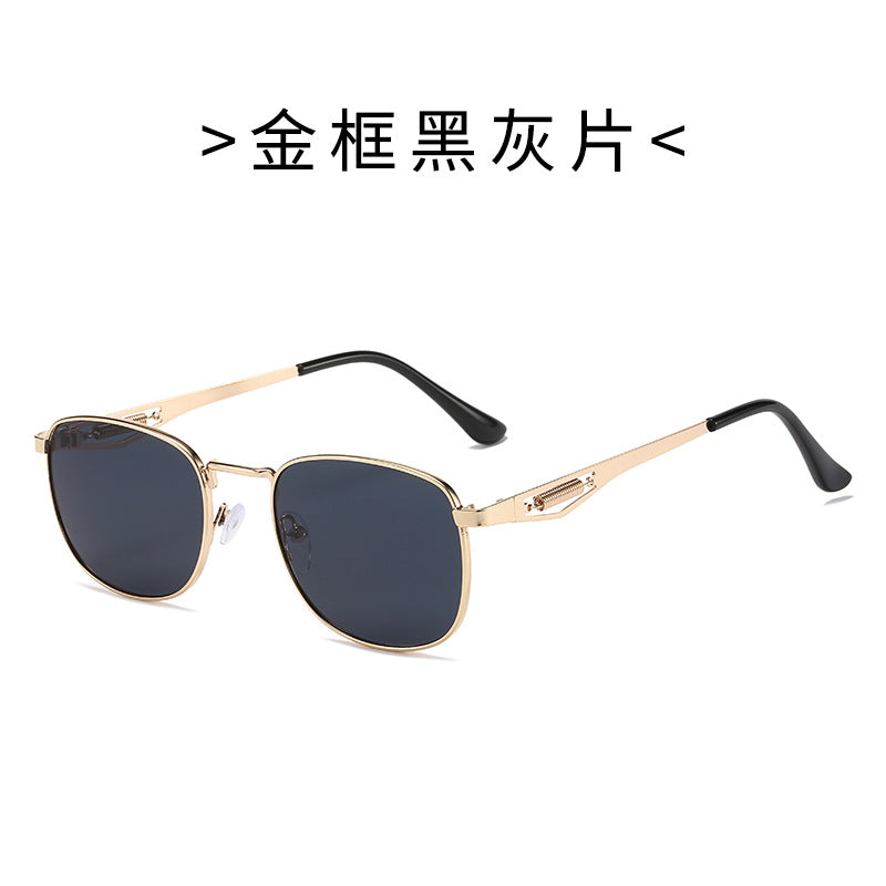 Ladies Fashion Pilot Sunglasses with High-Quality Metal Frame Bowlift