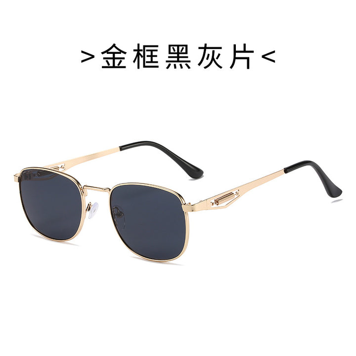 Ladies Fashion Pilot Sunglasses with High-Quality Metal Frame Bowlift