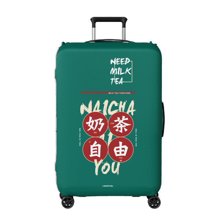 Unisex hard-shell travel suitcase with creative ice cream design Bowlift
