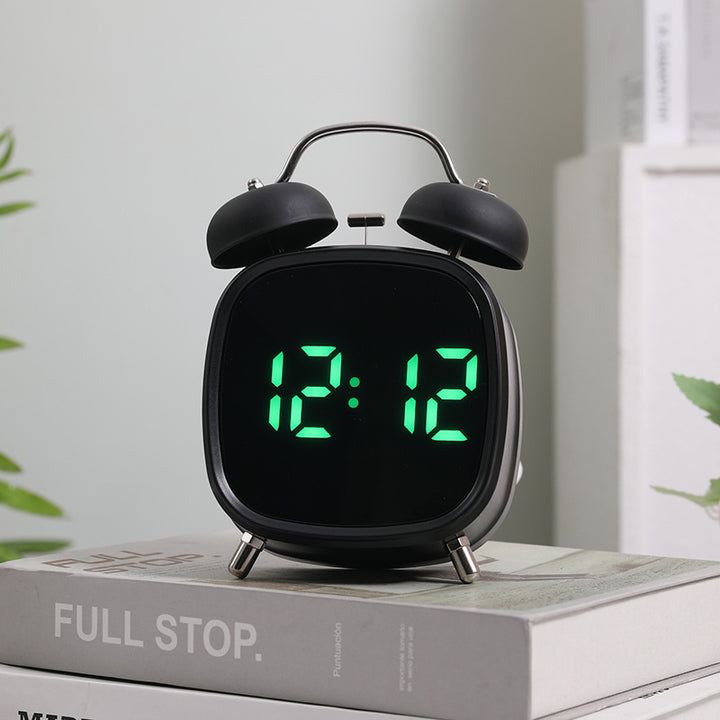 Digital Alarm Clock with Dual Alarm Function Bowlift