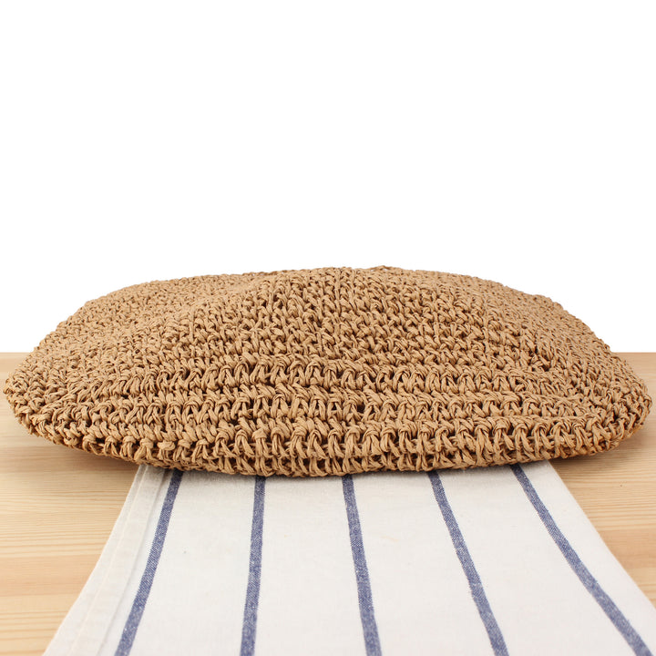 Hobo Handbag Made of Natural Material Bowlift