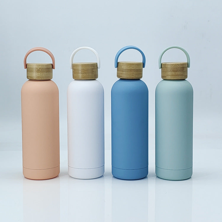 Women's Premium Insulated Bottle with Bamboo Lid Bowlift