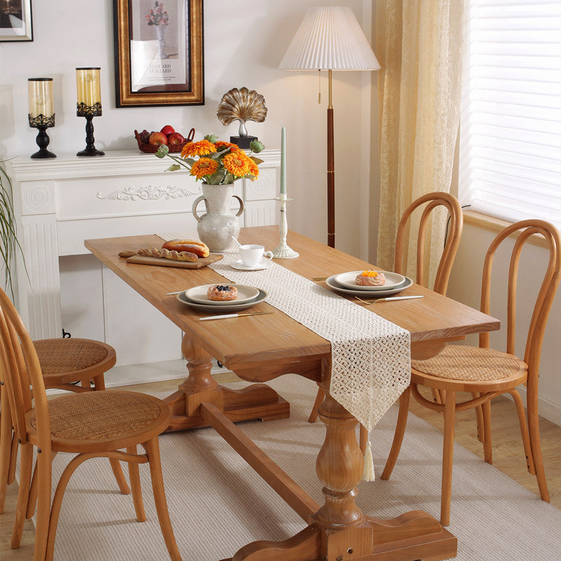 Elegant Crochet Table Runner