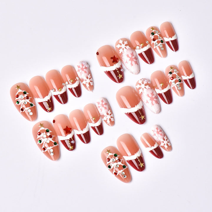 Festive Artificial Nail Collection Bowlift