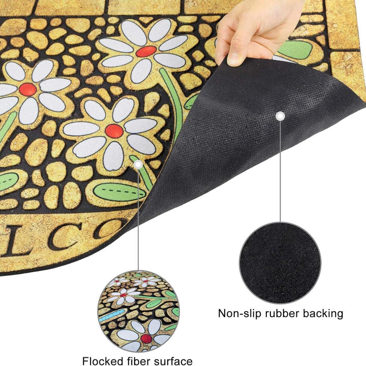 Decorative Welcome Mat Bowlift