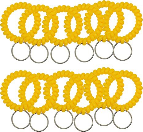 Colorful Hair Tie Keychain Set Bowlift