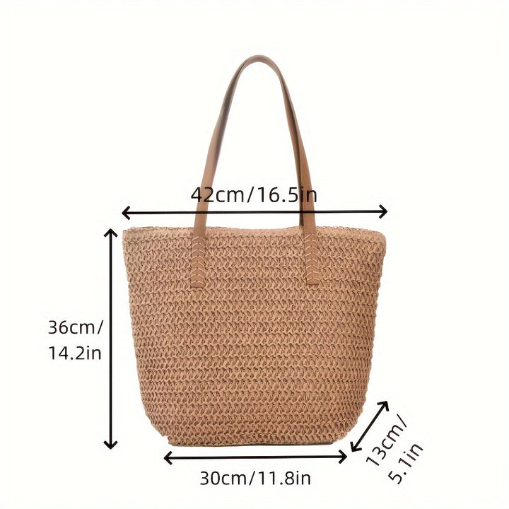 Handbag Made Of Naturally Braided Material Bowlift