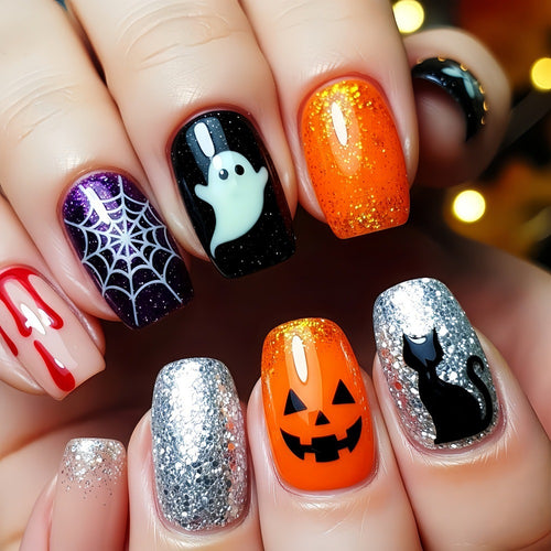 Creative Halloween Nail Set Bowlift