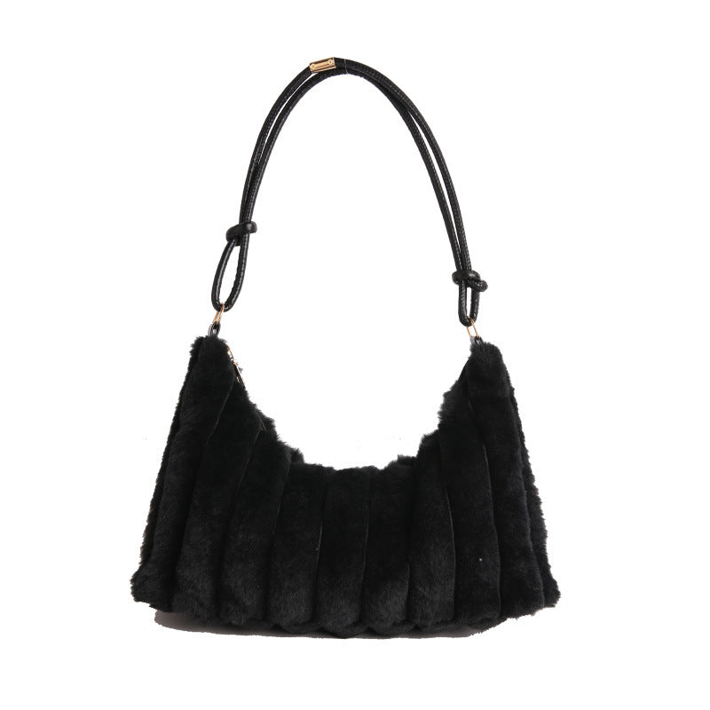 WoPlush Texture Evening Handbag Bowlift