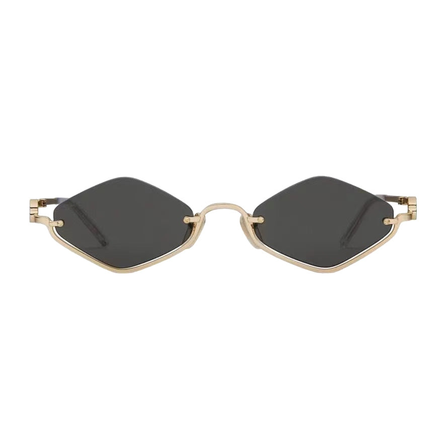 Fashionable Retro Sunglasses in Geometric Design Bowlift