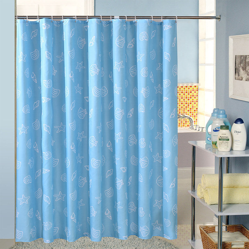 Decorative Shower Curtain Bowlift