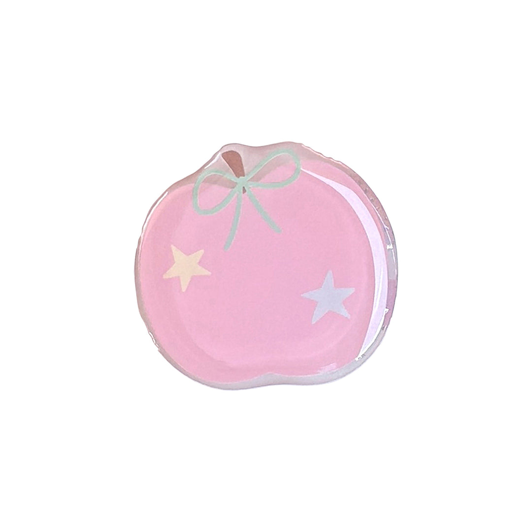 Apple motif cosmetic mirror Bowlift