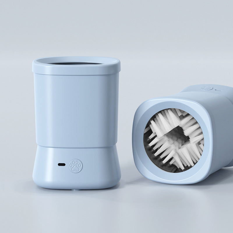 Rechargeable electric paw cleaner with soft silicone inner brushes Bowlift