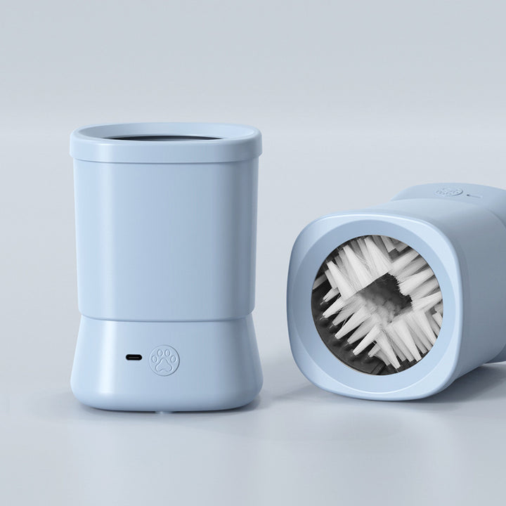 Rechargeable electric paw cleaner with soft silicone inner brushes Bowlift