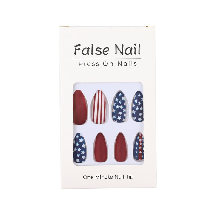 Creative nail art with patriotic designs Bowlift